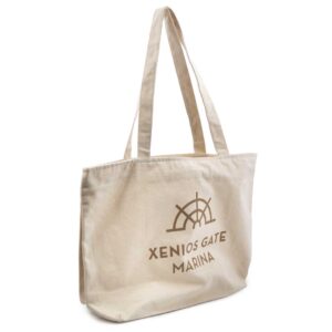Βαμβακερές τσάντες 100% cotton bags natural- χονδρική με εταιρικό λογότυπο